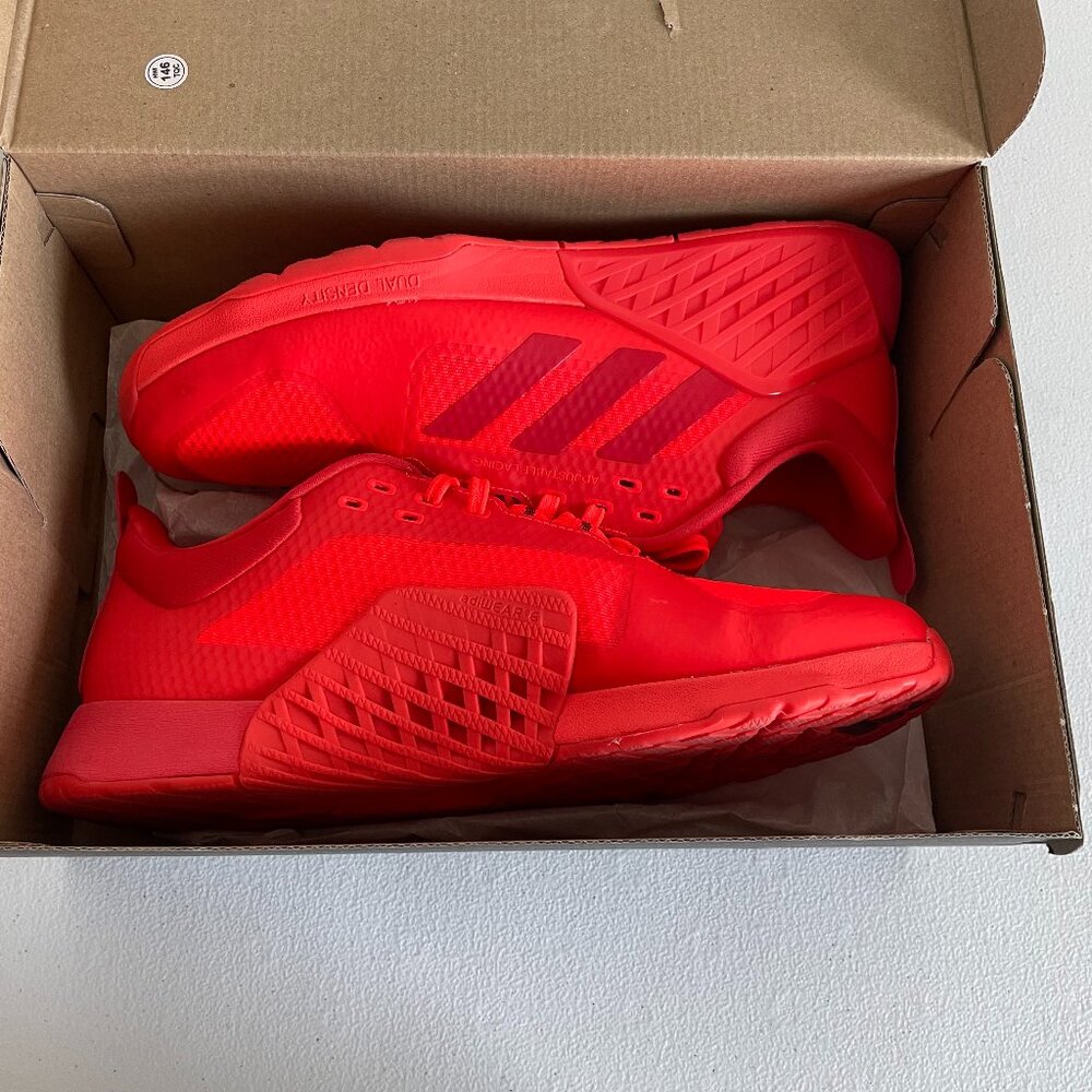 Adidas Dropset 2 Low Mens Training Sneaker Shoes Red ID4955 Sz 10